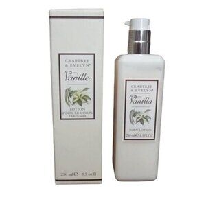 Crabtree and Evelyn Vanilla Body Lotion 250ml 8.5 fl oz Discontinued Rare NIB
